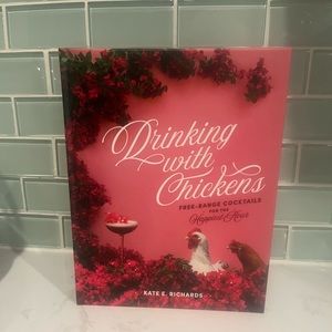 Drinking with chickens